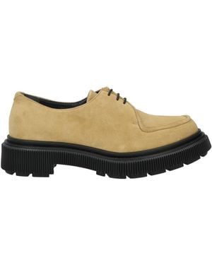 Adieu Sand Lace-Up Shoes Leather - Natural