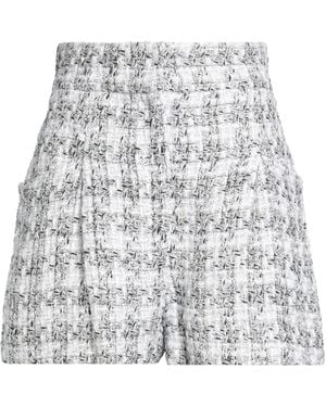 IRO Shorts & Bermuda Shorts Cotton, Polyester, Acrylic, Polyamide, Metallic Fibre - Grey