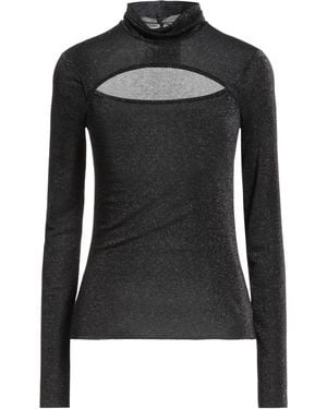 8pm Top Viscose, Polyamide, Metallic Polyester, Elastane - Black
