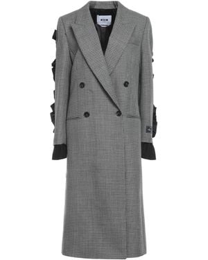 MSGM Soprabito & Trench - Grigio