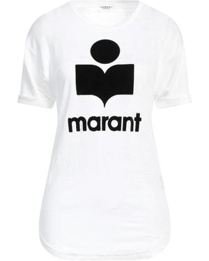 Isabel Marant T-Shirt Linen - White