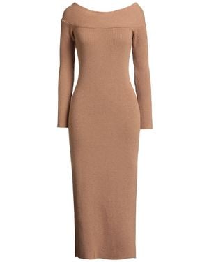 Soallure Vestido Midi - Neutro