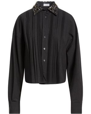 Brunello Cucinelli Shirt Virgin Wool, Polyamide, Elastane - Black
