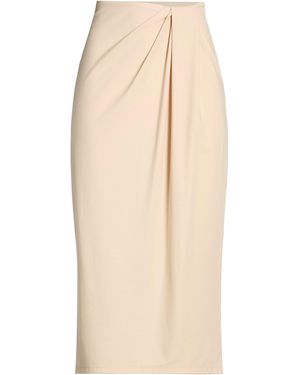 Weekend by Maxmara Midi Skirt Polyamide, Lyocell, Viscose, Elastane - Natural