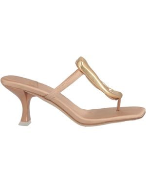 Jeffrey Campbell Thong Sandal - Natural