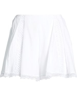 Charo Ruiz Shorts & Bermuda Shorts Cotton, Polyester - White