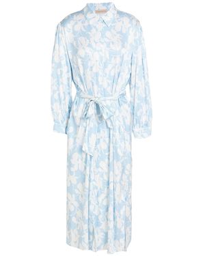 Purotatto Azure Midi Dress Viscose, Elastane - Blue