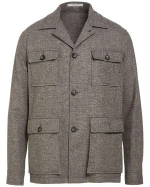 Tagliatore Jacket Virgin Wool, Cashmere - Gray