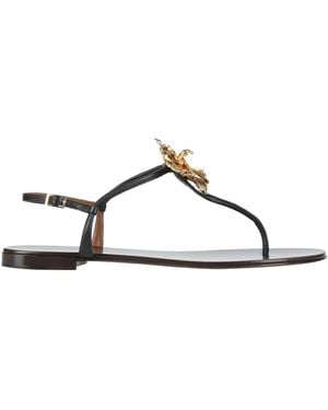 Giuseppe Zanotti Thong Sandal - Natural