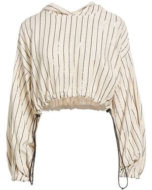 The Mannei Top Viscose, Linen - Natural