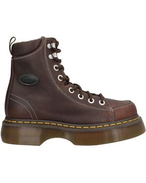 Dr. Martens Buzz 8I Grizzly Ankle Boots Leather - Brown