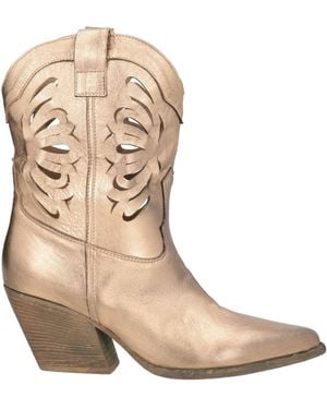 Elena Iachi Ankle Boots - Natural