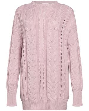 Anna Molinari Jumper Wool - Pink