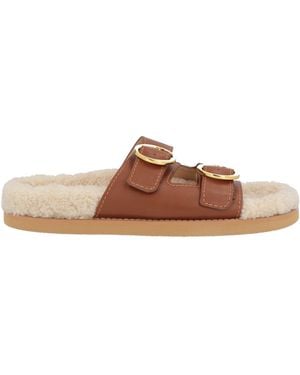 Odissi Sandals - Brown