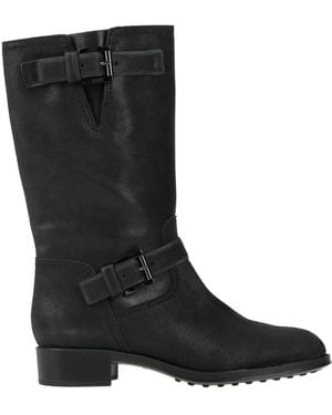 Tod's Ankle Boots Leather - Black