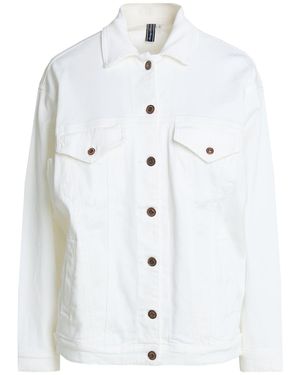 European Culture Denim Outerwear - White