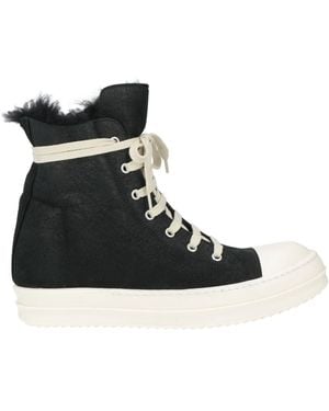 Rick Owens Trainers Leather - Black
