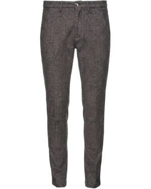 Mason's Pants Cotton, Elastane - Gray