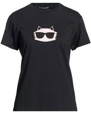 KARL LAGERFELD T-Shirt - Black