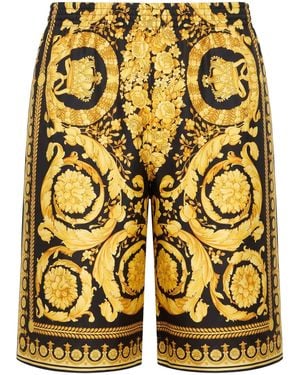 Versace Shorts & Bermuda Shorts - Metallic
