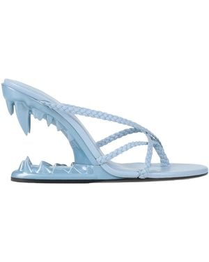 Gcds Sky Sandals Leather - Blue