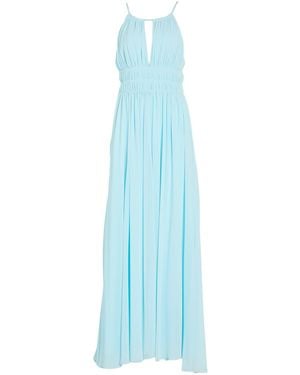 Marella Sky Maxi Dress Polyester - Blue