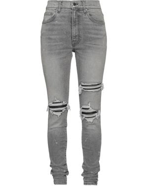 Amiri Jeans Cotton, Elastomultiester, Elastane - Grey