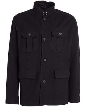 Paolo Pecora Jacket Polyester, Viscose, Elastane - Blue