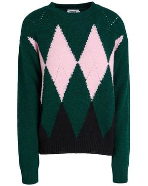 Indee Sweater Acrylic, Nylon, Polyester, Wool, Viscose - Green