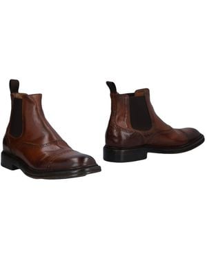 Eleventy Ankle Boots Soft Leather - Brown