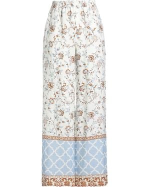 Eleventy Trousers Linen - White