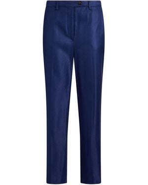 Kiton Pants Viscose - Blue