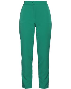 Clips More Pants Polyester, Elastane - Green