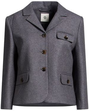 THE GARMENT Jacket Recycled Wool, Polyamide, Lyocell - Black