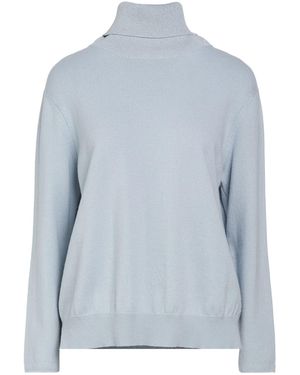Fabiana Filippi Sky Turtleneck Virgin Wool, Silk, Cashmere, Viscose, Polyester - Blue