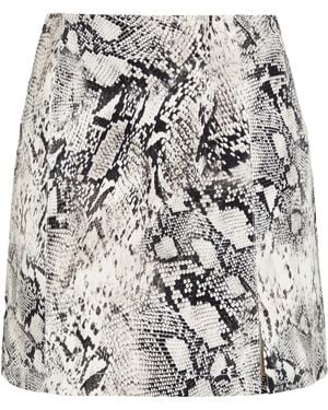 Clips More Mini Skirt Cotton, Elastane - Gray