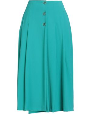 Hanita Midi Skirt Acetate, Viscose - Blue