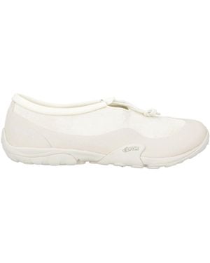 New Balance Ivory Ballet Flats Leather - Natural