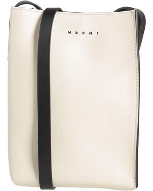 Marni Cross-Body Bag Cow Leather - Natural