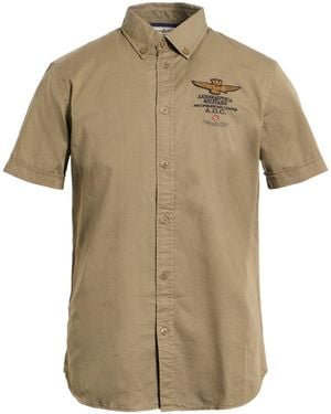 Aeronautica Militare Shirts - Green