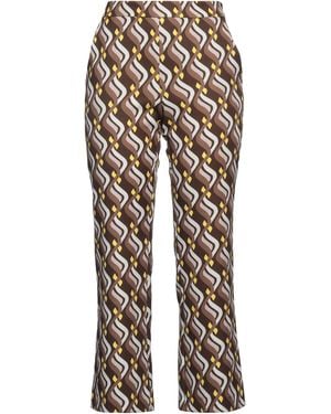 Maliparmi Pants Polyester, Elastane - Brown