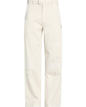 Amiri Trousers Cotton - Natural
