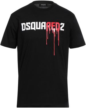 DSquared² T-Shirts - Schwarz