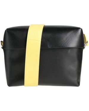 Jil Sander Cross-Body Bag Leather - Black