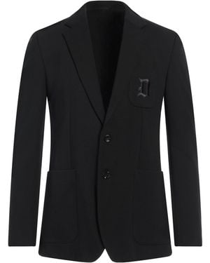 Dondup Blazer Viscose, Polyamide, Elastane - Black
