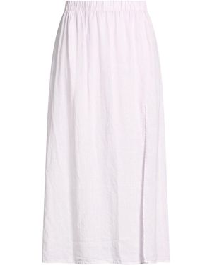 Bella Dahl Lilac Maxi Skirt Linen - White