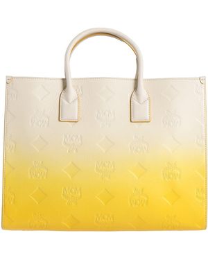 MCM Handbag Leather - Yellow