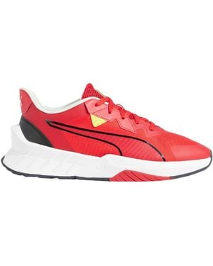 PUMA x FERRARI Sneakers Textile Fibers - Red