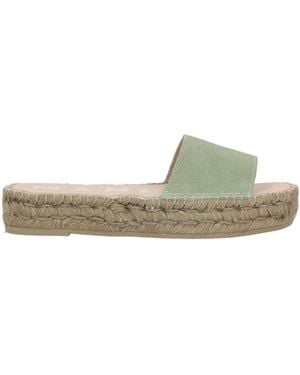 Manebí Espadrilles Leather - Green