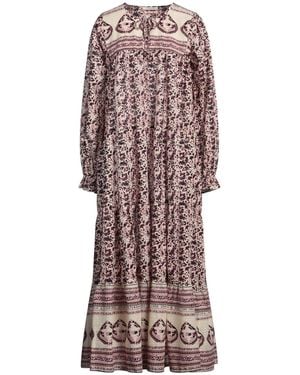 Maison Scotch Maxi Dress Cotton, Polyester - Natural